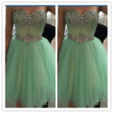 New Arrival Junior Short Mint Homecoming Dress Prom Dresses - Laurafashionshop