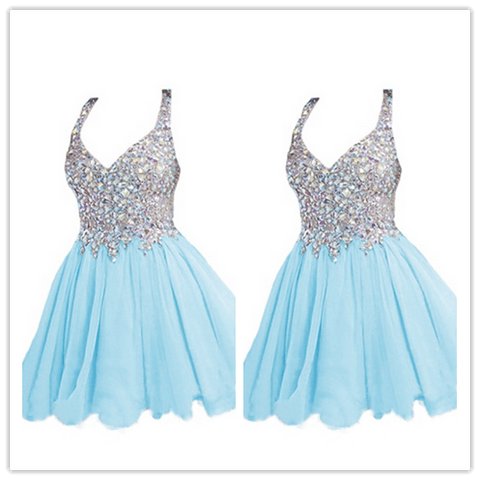 Mint Green Sparkly Fitted Cocktail Dress Prom Dress - Laurafashionshop
