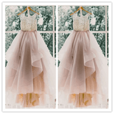 Beading Charming A-Line Long Prom Style Dresses - Laurafashionshop