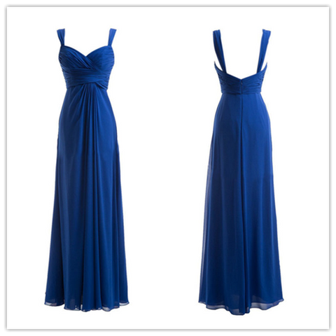 Chiffon Floor-Length Bridesmaid Dress