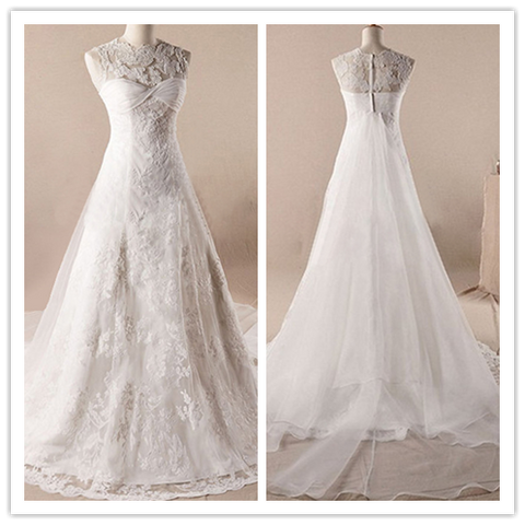 Tiered Tulle Mermaid Wedding Dress with Lace