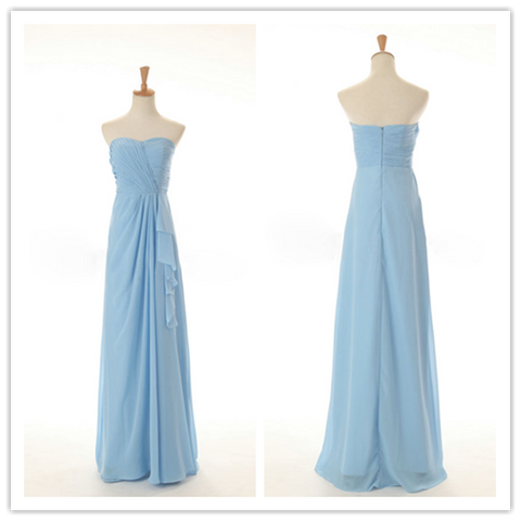 Short sexy coral chiffon dress Bridesmaid Dress