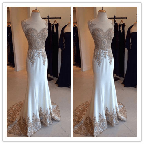 Custom Made The Best Charming Wedding Dresses - Laurafashionshop
