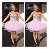 Cute Pink Homecoming Dresses Prom Dress - Laurafashionshop