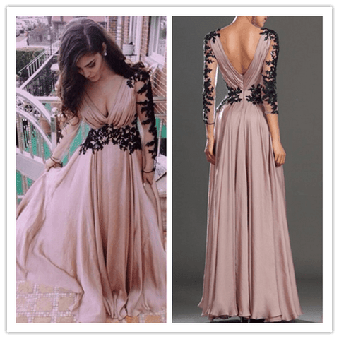 Charming A-Line Real Made Prom Dress - Laurafashionshop