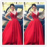 Red Real Sexy Made Prom Dresses - Laurafashionshop