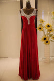Sparkly Burgundy Sequins Sleeveless Bridesmaid Dress Prom Dresses - Laurafashionshop