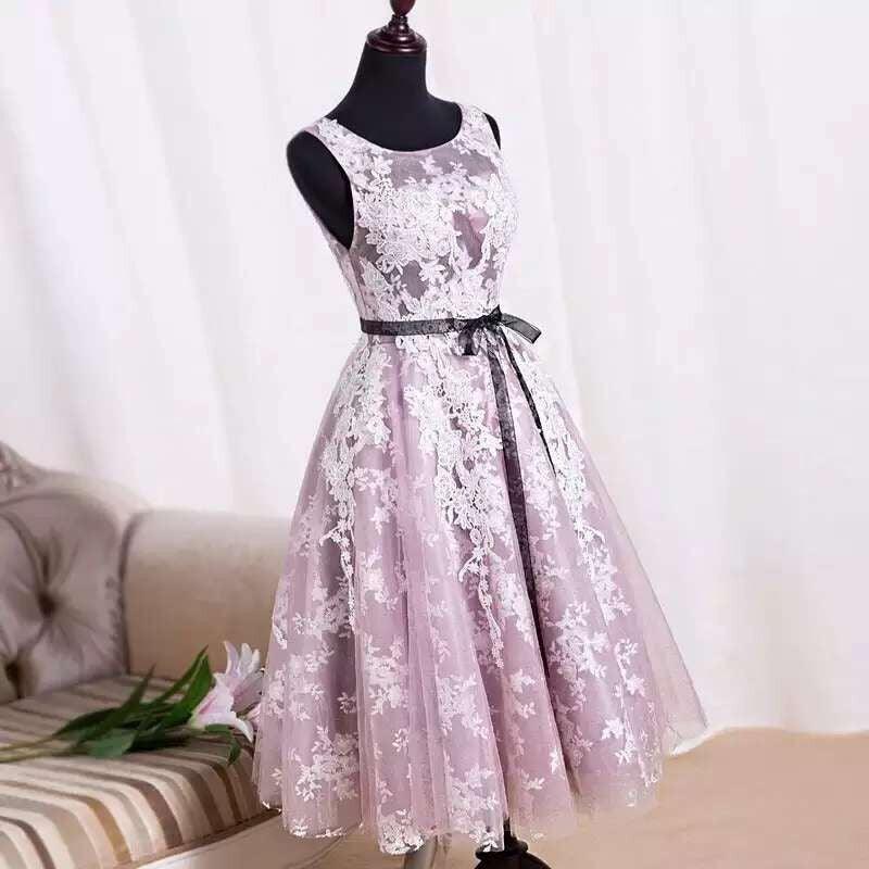 Lace Tulle White Ball Gown Party Dress Prom Dresses - Laurafashionshop