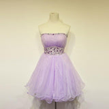 Lilac Tulle New Arrivals Homecoming Gowns Prom Dress - Laurafashionshop