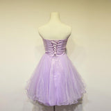 Lilac Tulle New Arrivals Homecoming Gowns Prom Dress - Laurafashionshop