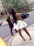 Cute Wonderful Lace Homecoming Dress Prom Dresses - Laurafashionshop