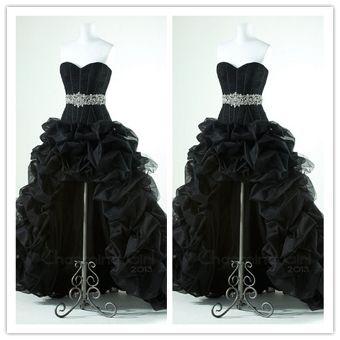 Sweetheart High-Low Party Dress Prom Dresses