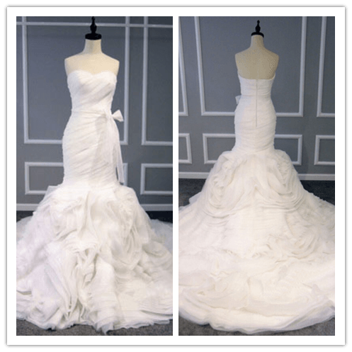 Gorgeous Mermaid 2022 Bridal Gown Prom Dress - Laurafashionshop