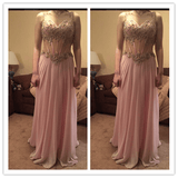 Pink Real Made Beading Charming The Best Prom Dresses - Laurafashionshop